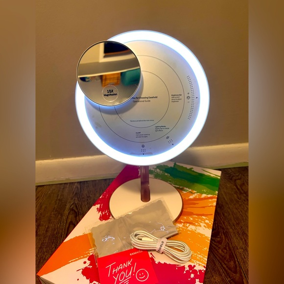 Easehold Other - Brand new Easehold Multi-function mirror!  White and rose gold.